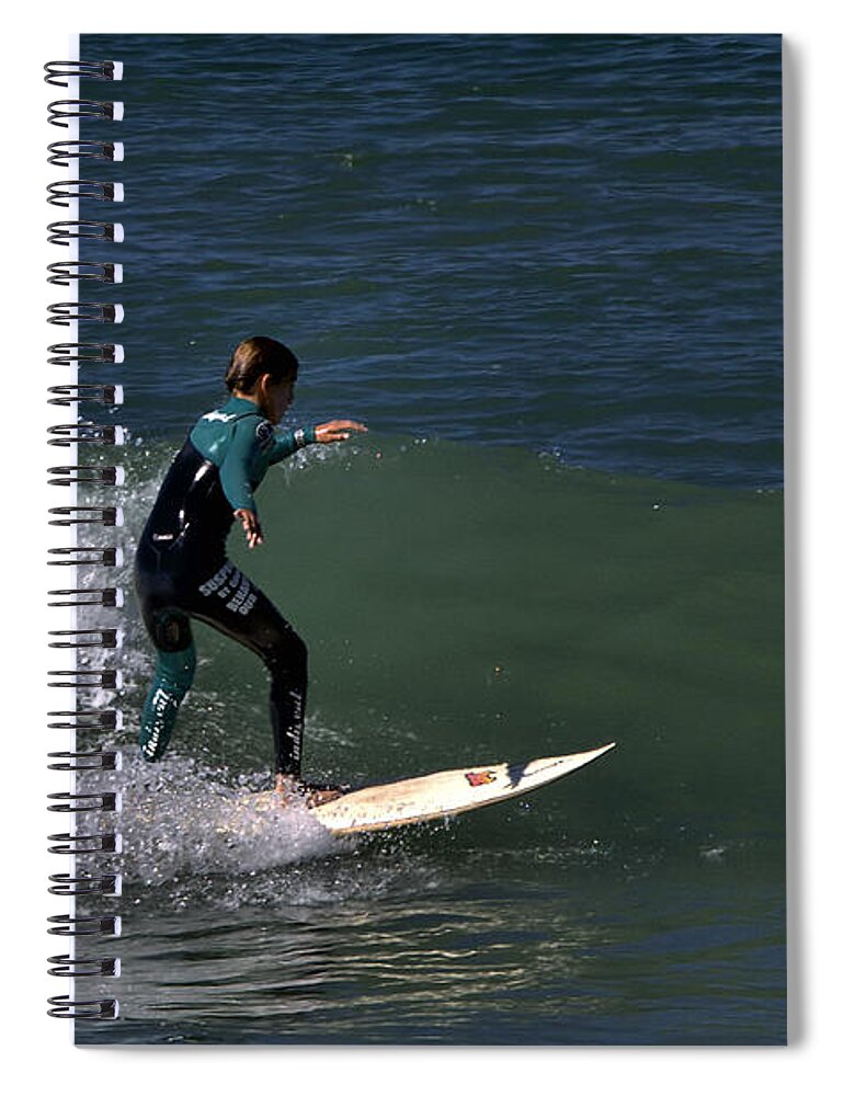 Ventura Spiral Notebook featuring the photograph Young at Heart by Michael Gordon