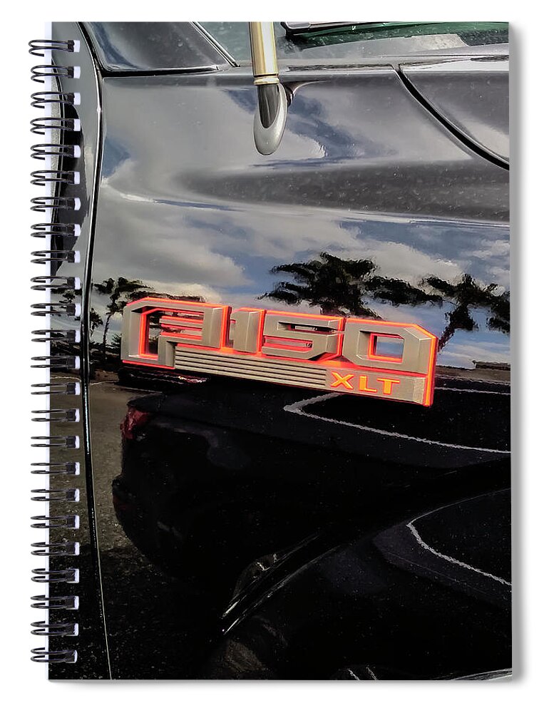 2019 Ford F150 Xlt Spiral Notebook featuring the photograph 2019 Ford F150 XLT X100 #1 by Rich Franco