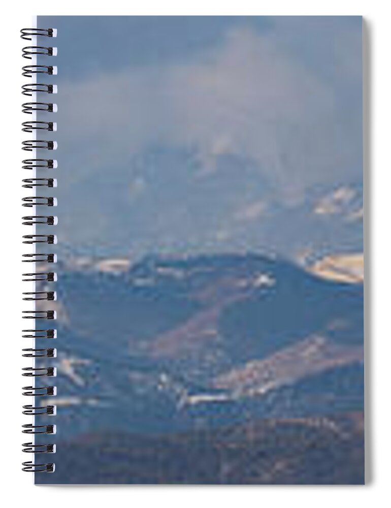 Sangre De Cristo Spiral Notebook featuring the photograph Between Storms on the Sangre #2 by Steven Krull