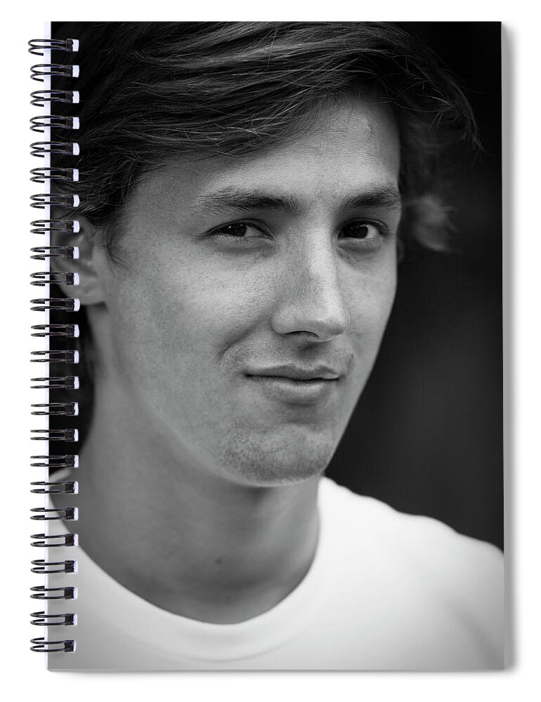 Beautiful Spiral Notebook featuring the photograph Cj by Jim Whitley