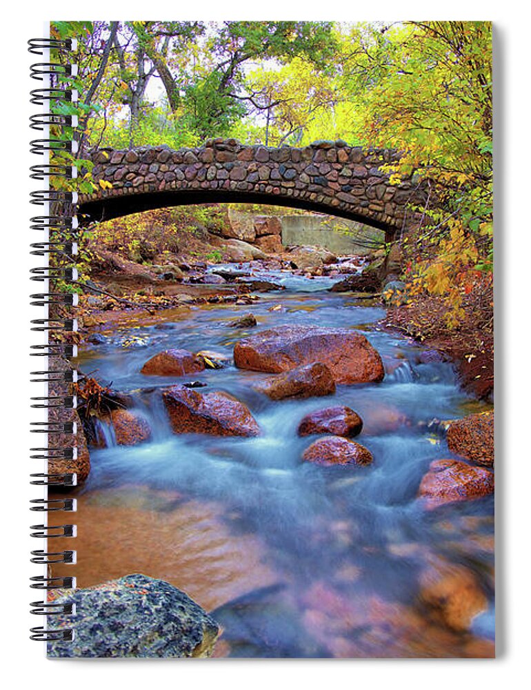 Colorado Spiral Notebook featuring the photograph Colorado Fall Colors #1 by Bob Falcone