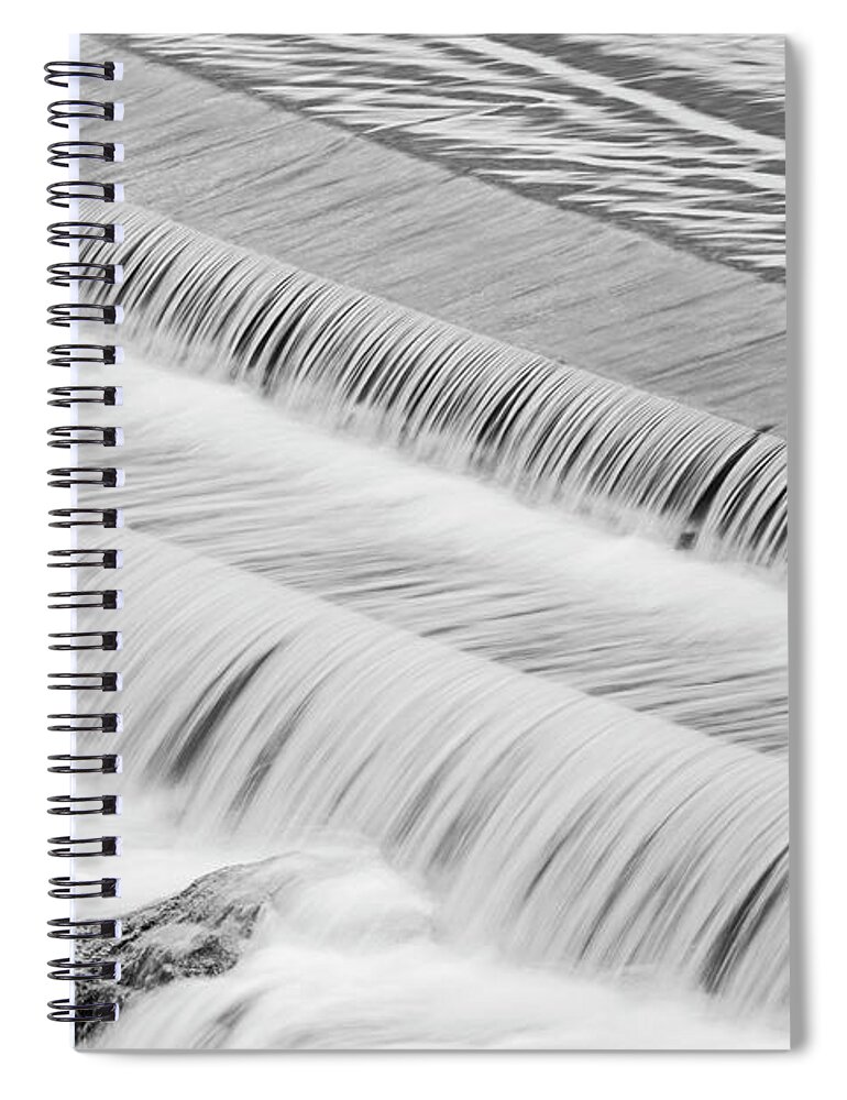 Croton Dam Spiral Notebook featuring the photograph Croton Dam Details #1 by Susan Candelario