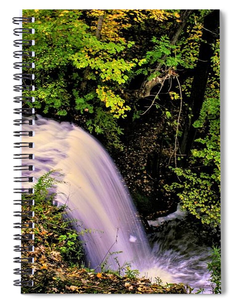  Spiral Notebook featuring the photograph Crown Hill by Brad Nellis