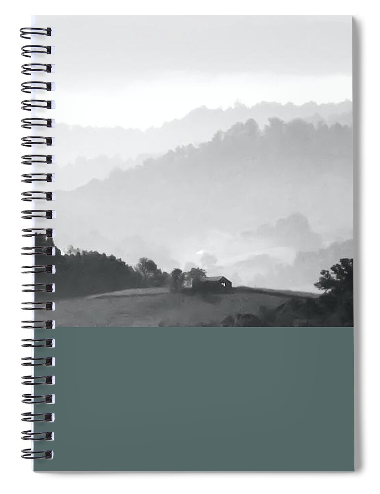 Cumberland Gap Spiral Notebook featuring the photograph Cumberland Gap #2 by Randy J Heath