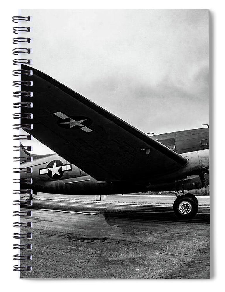 Curtiss C46 Commando Spiral Notebook featuring the photograph Curtiss c-46 Commando #2 by Flees Photos