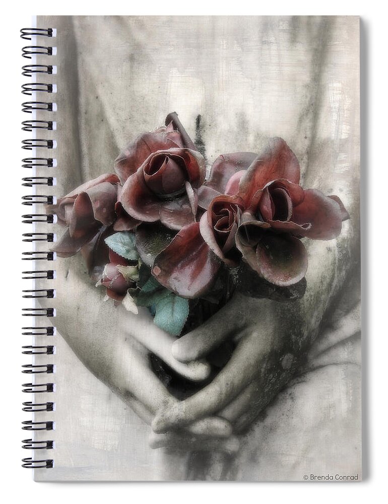 Delicate Spiral Notebook featuring the photograph Delicate #1 by Dark Whimsy