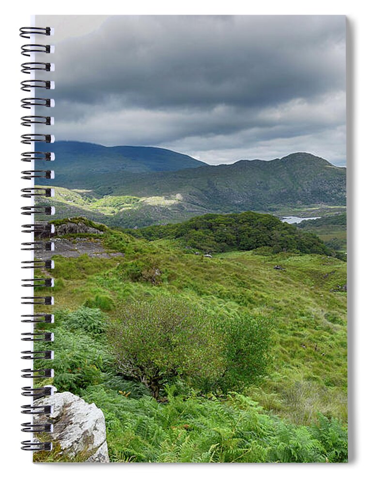Scenery Spiral Notebook featuring the photograph Ladies view, Killarney #1 by Joe Cashin
