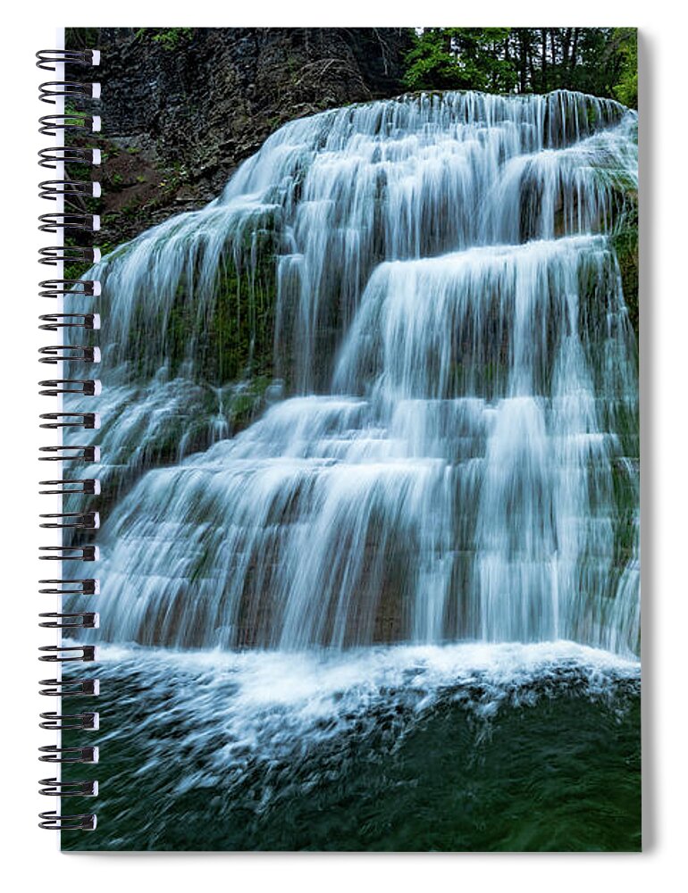 2018 Spiral Notebook featuring the photograph Lower Fals #2 by Stef Ko