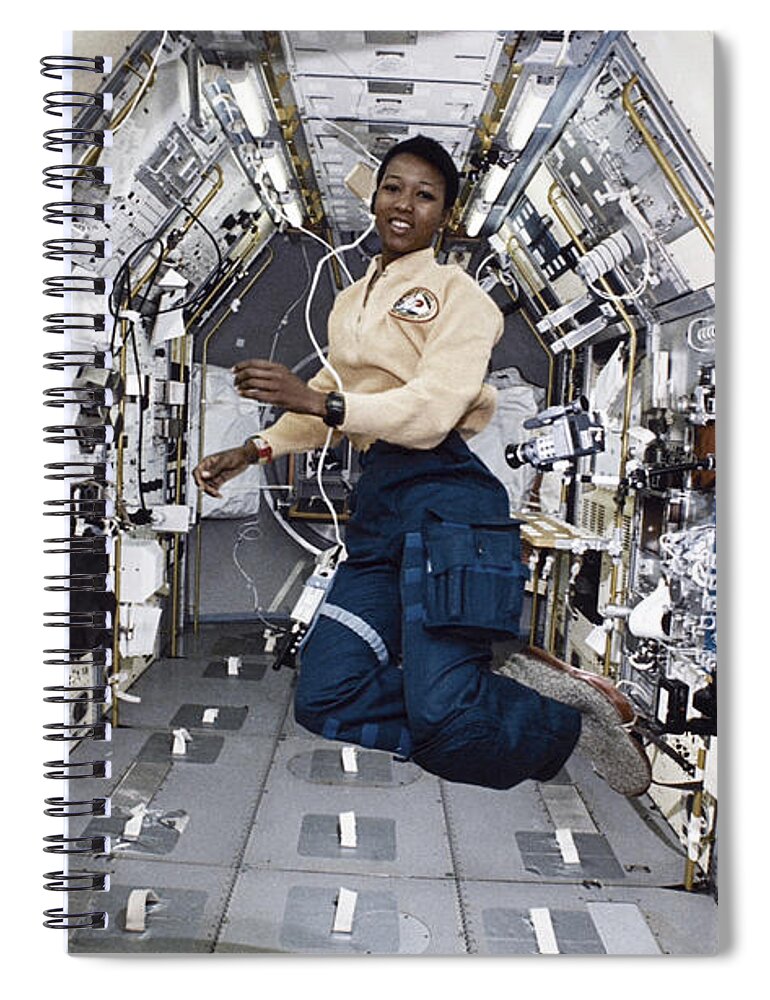 1992 Spiral Notebook featuring the photograph Mae Jemison #1 by Granger