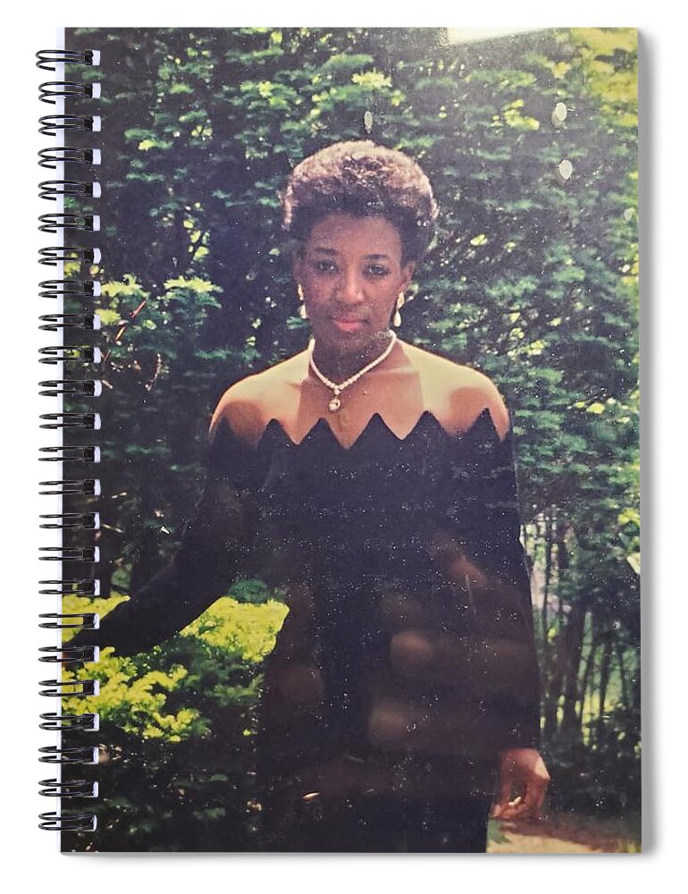  Spiral Notebook featuring the photograph Merl by Trevor A Smith