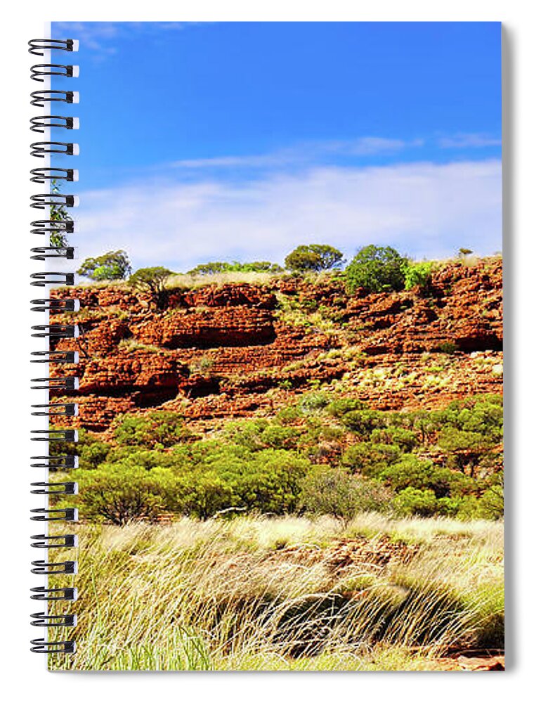 Raw And Untouched Spiral Notebook featuring the photograph Natures Garden on Kings Canyon Rim #1 by Lexa Harpell