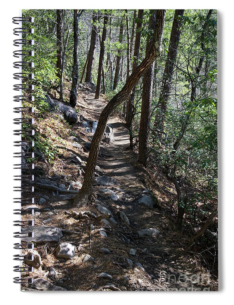 Tennessee Spiral Notebook featuring the photograph On the Trail by Phil Perkins