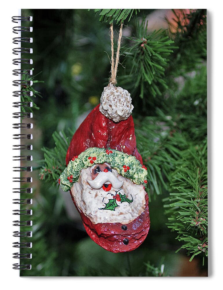 Cards Spiral Notebook featuring the photograph Ornament #1 by Thomas Whitehurst