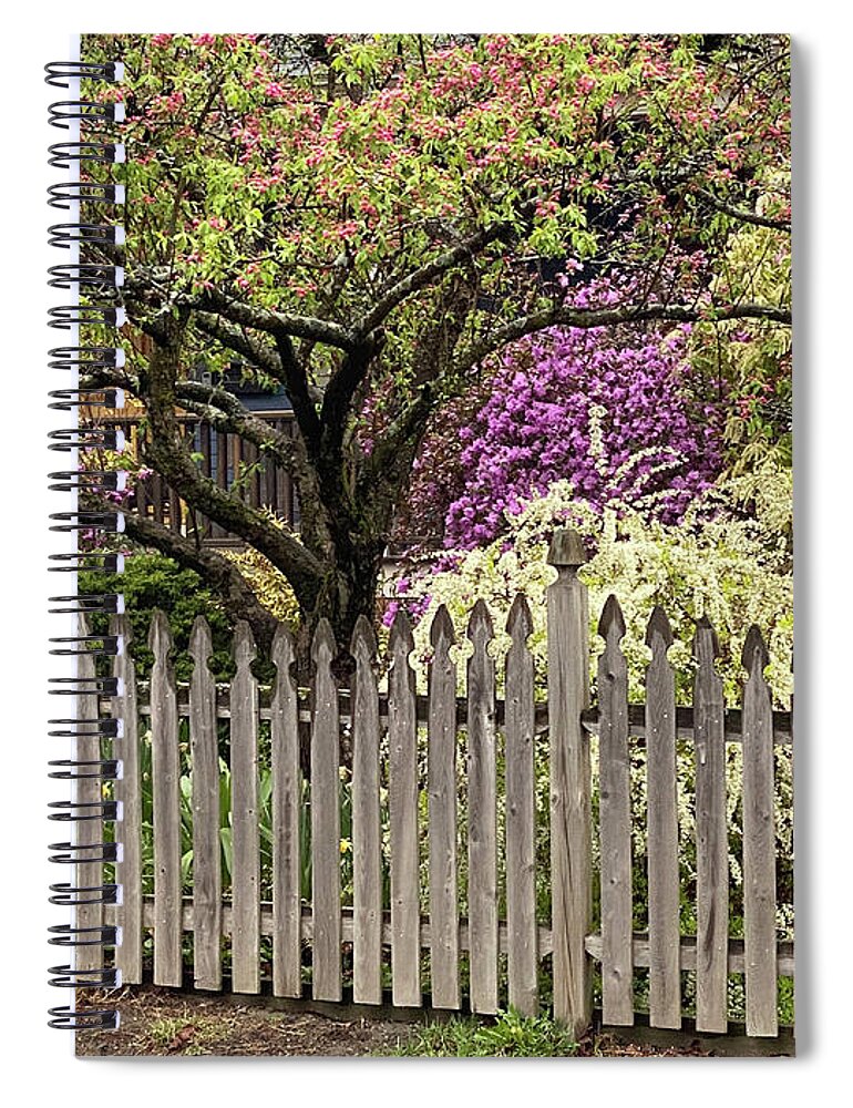 East Dover Vermont Spiral Notebook featuring the photograph Spring Colors #1 by Tom Singleton