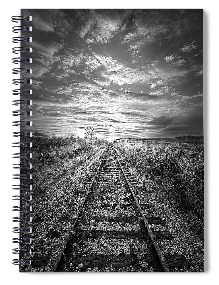 Peace Spiral Notebook featuring the photograph Stories to be Told #1 by Phil Koch