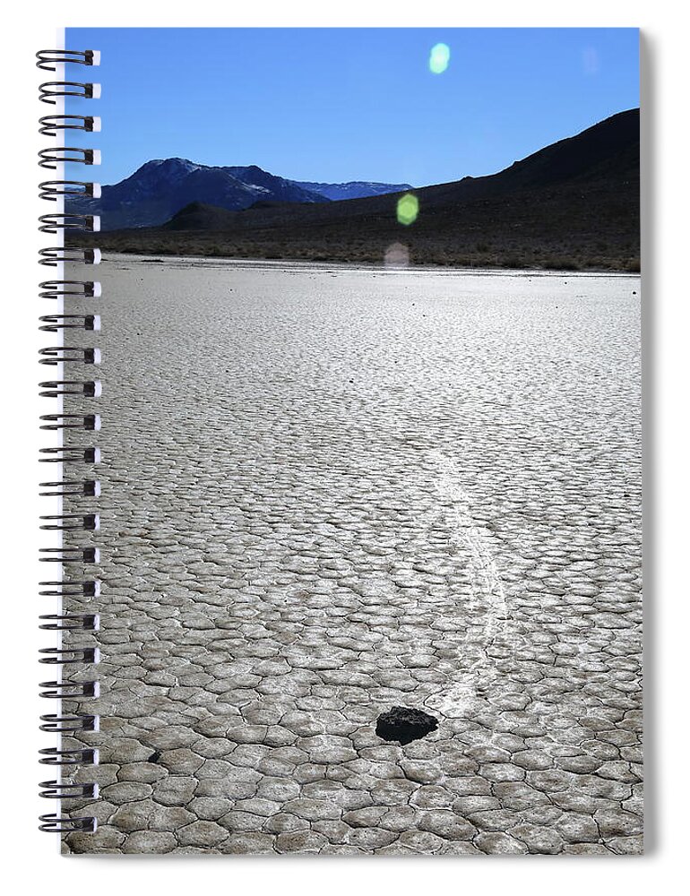 California Spiral Notebook featuring the photograph Traveling Stone #1 by Jonathan Babon