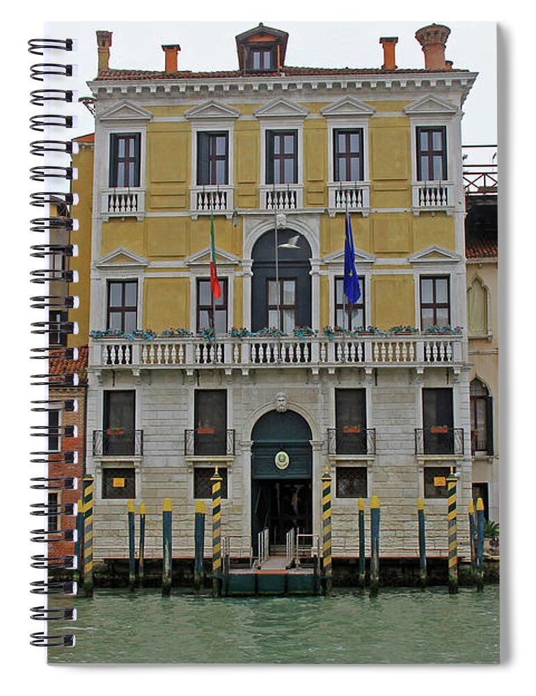 Venice Spiral Notebook featuring the photograph Venice Italy Grand Canal #2 by Richard Krebs