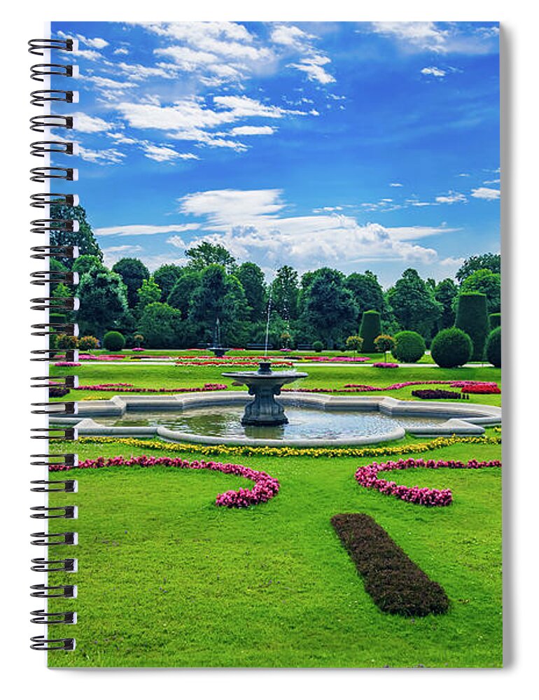 #gardens Spiral Notebook featuring the photograph Vienna Gardens #2 by Angela Carrion Photography