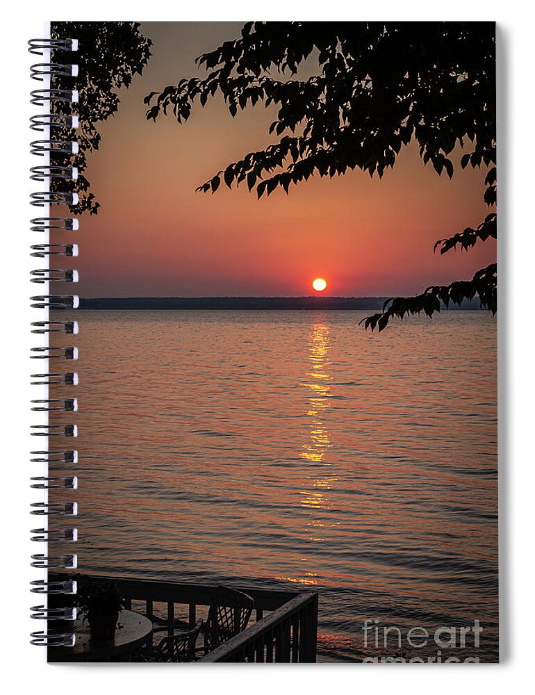 Summer Spiral Notebook featuring the photograph Wake Up Call #1 by William Norton