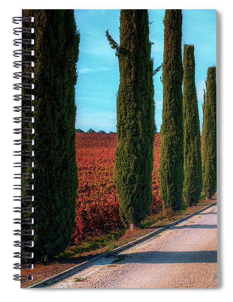 Montefalco Spiral Notebook featuring the photograph Montefalco - Italy #10 by Joana Kruse