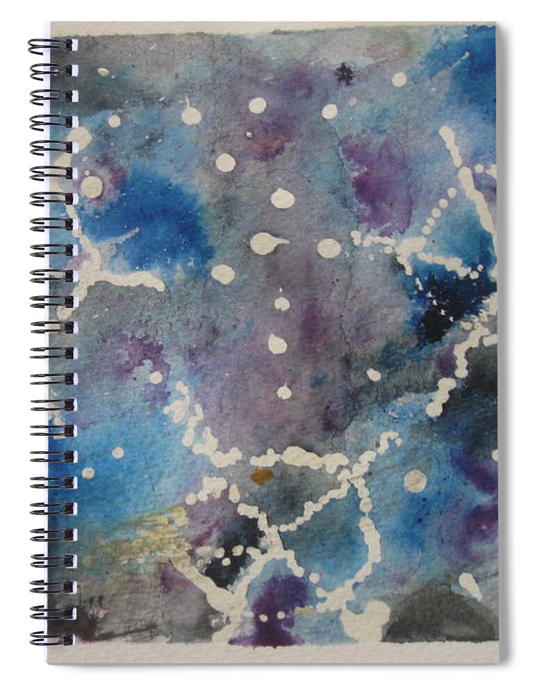  Spiral Notebook featuring the drawing 102-1113 by AJ Brown