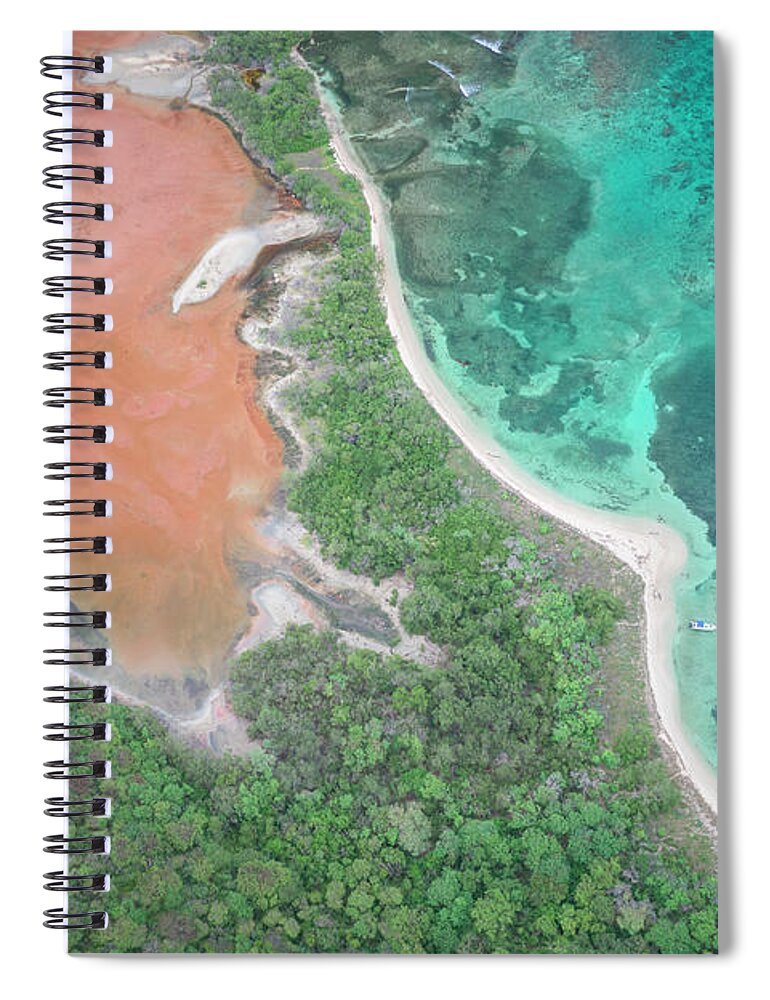 Parque Tayrona Spiral Notebook featuring the photograph Parque Tayrona Magdalena Colombia #11 by Tristan Quevilly