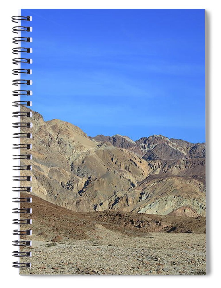 California Spiral Notebook featuring the photograph Death Valley National Park #13 by Jonathan Babon