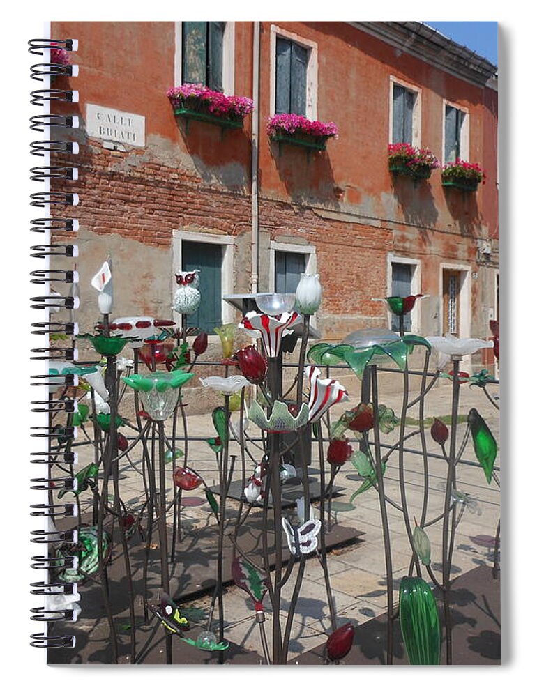 Venezia Spiral Notebook featuring the photograph Italy #14 by Coo Yamada