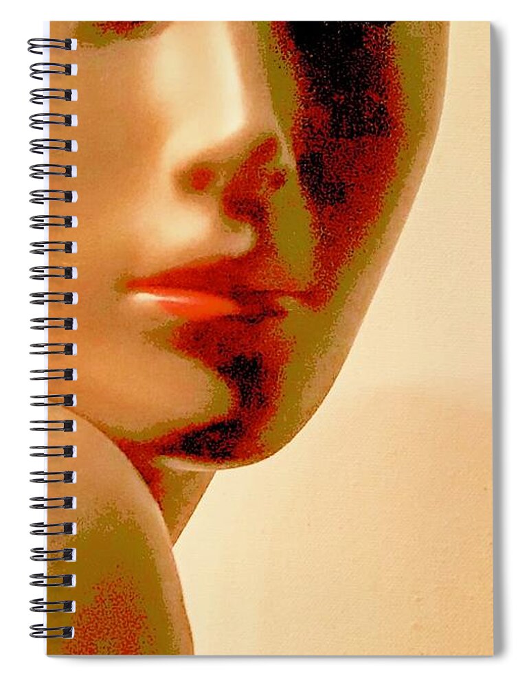  Spiral Notebook featuring the photograph Untitled #14 by Judy Henninger