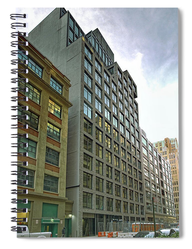 Hudson Square Spiral Notebook featuring the photograph 15dec20 0293 by Steve Sahm