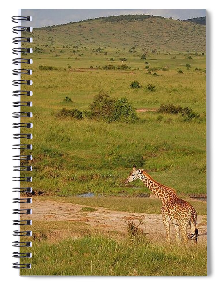  Spiral Notebook featuring the photograph 15k by Jay Handler