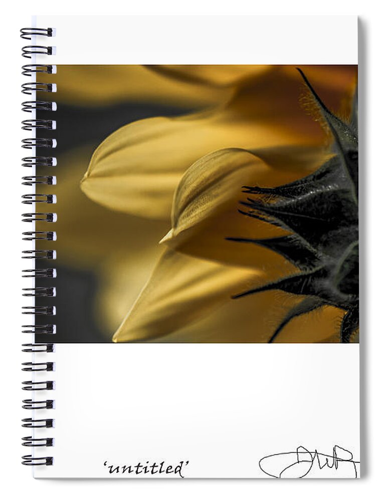 Signed Limited Edition Of 10 Spiral Notebook featuring the digital art 17 by Jerald Blackstock