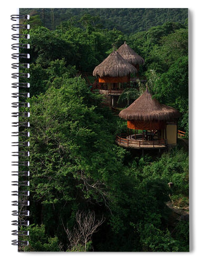 Parque Tayrona Spiral Notebook featuring the photograph Parque Tayrona Magdalena Colombia #17 by Tristan Quevilly