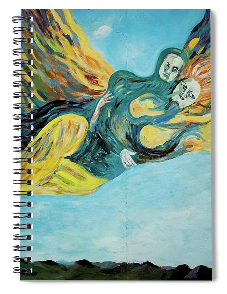 Germany Spiral Notebook featuring the photograph Berlin Wall #18 by Robert Grac