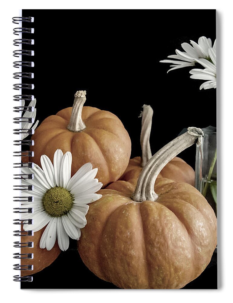 Flowers Spiral Notebook featuring the photograph Happy Autumn #2 by Cathy Kovarik