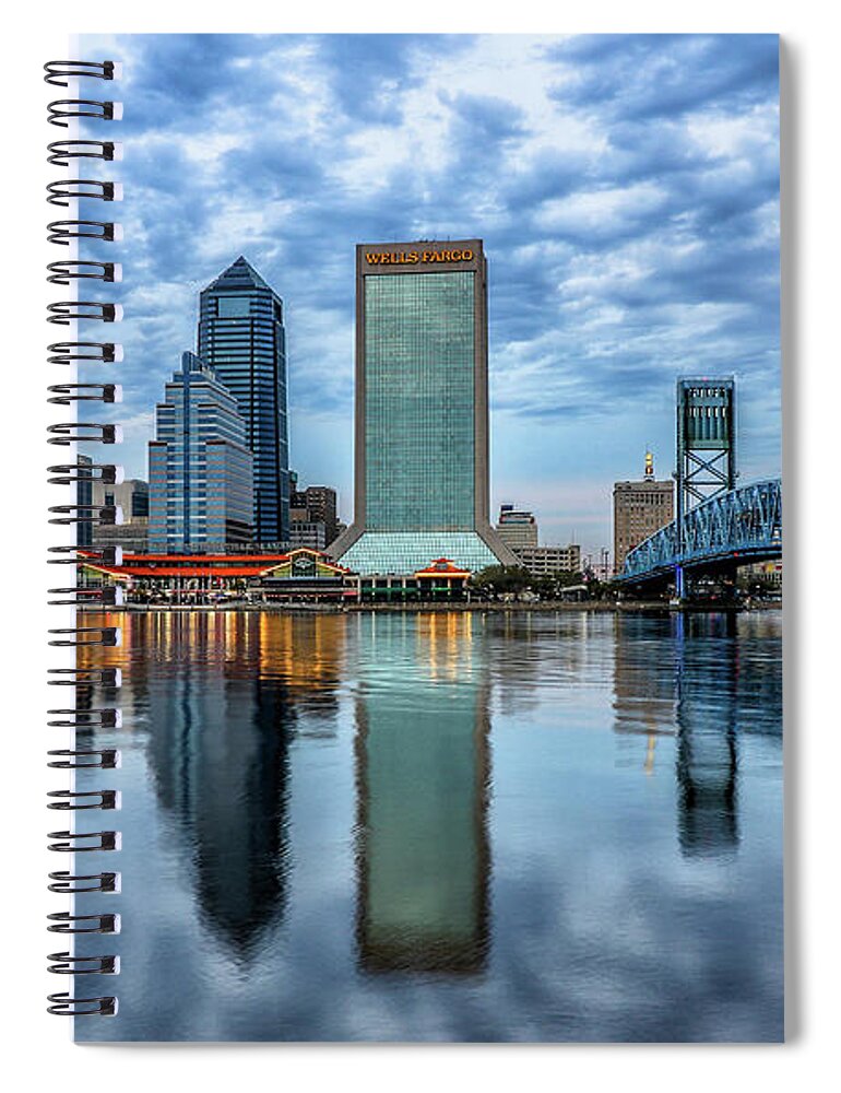Jacksonville Florida Spiral Notebook featuring the photograph Jacksonville Florida #2 by Scott Moore