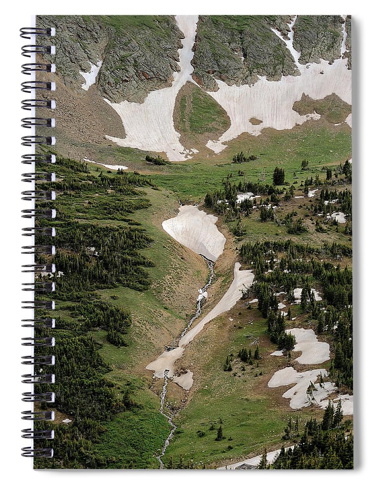 Co Spiral Notebook featuring the photograph Rocky Mountain National Park #3 by Doug Wittrock
