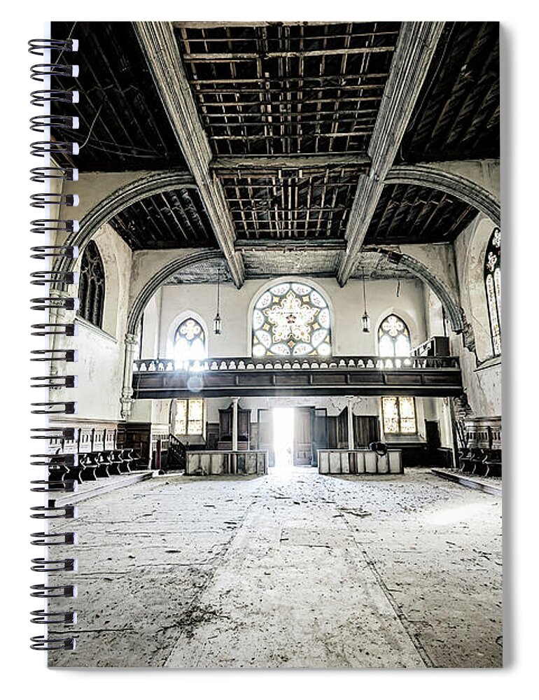 Saint Spiral Notebook featuring the photograph Saint Francis de Sales Chapel #2 by Travis Rogers