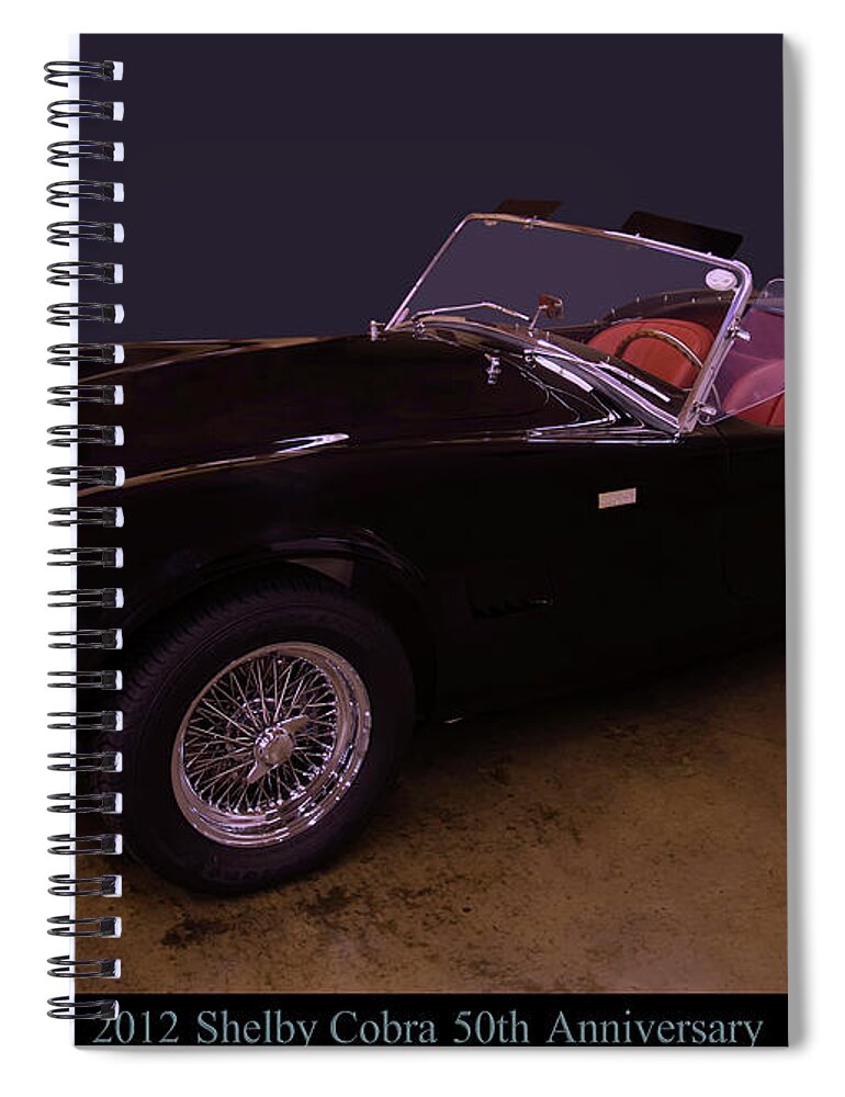 2012 Shelby Spiral Notebook featuring the photograph 2012 Shelby Cobra 50th Anniversary by Flees Photos