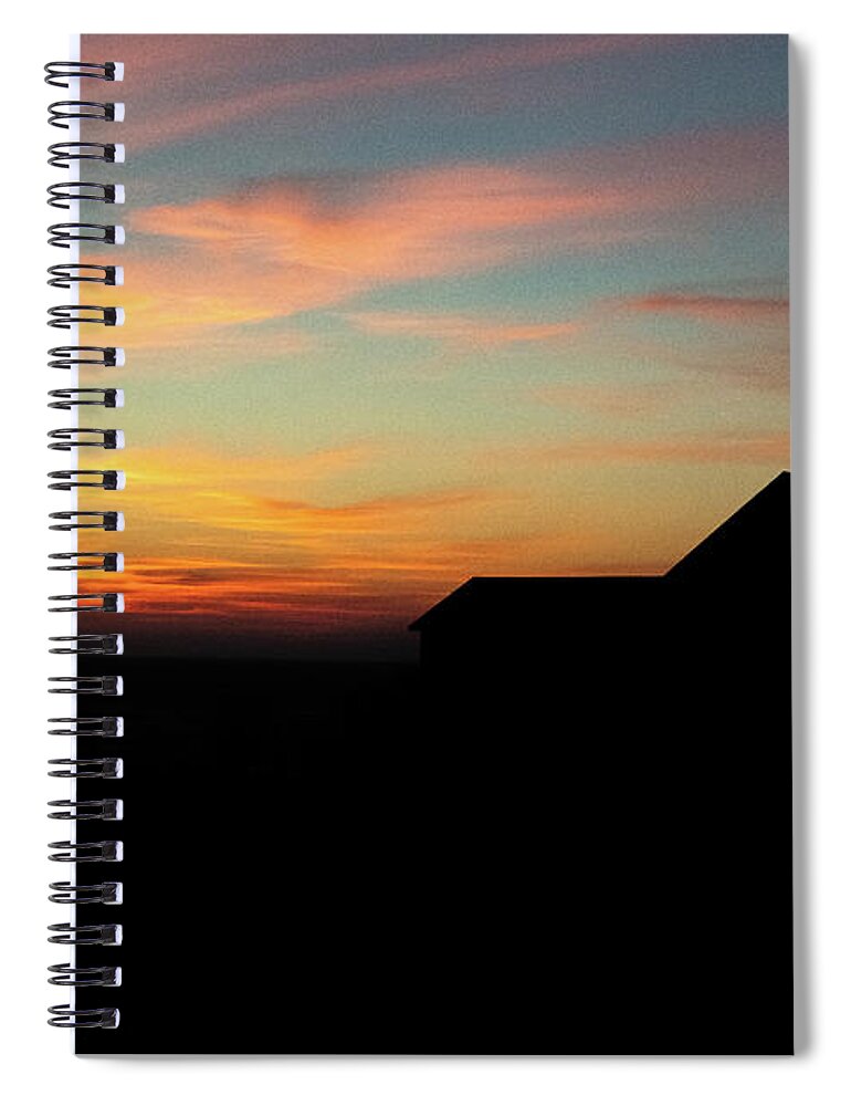 Ghost Town Spiral Notebook featuring the photograph Historic Fayette State Park in Michigan by Eldon McGraw