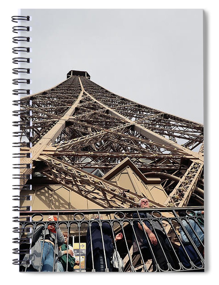 Paris Spiral Notebook featuring the photograph Paris, France #25 by Steven Spak