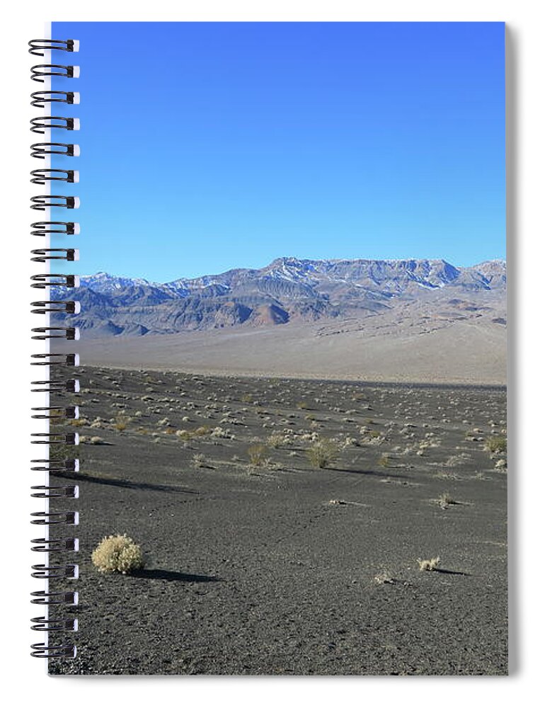 California Spiral Notebook featuring the photograph Death Valley National Park #26 by Jonathan Babon