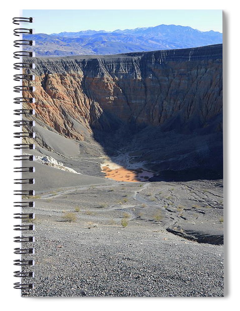 California Spiral Notebook featuring the photograph Death Valley National Park #28 by Jonathan Babon