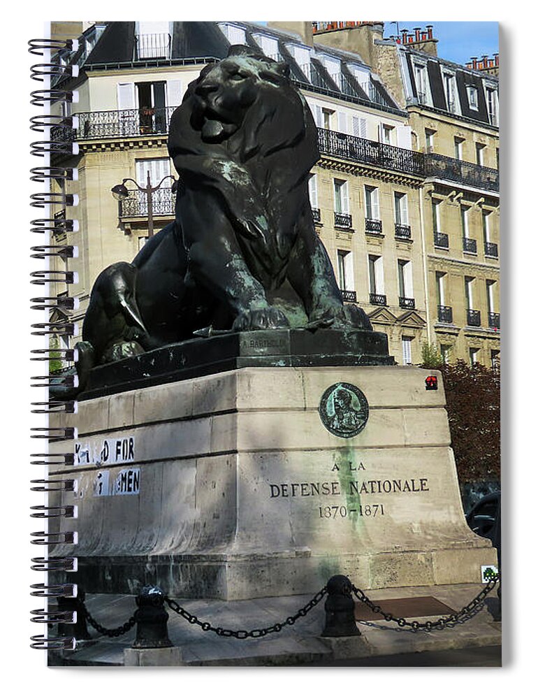 Paris Spiral Notebook featuring the photograph Paris, France #29 by Steven Spak