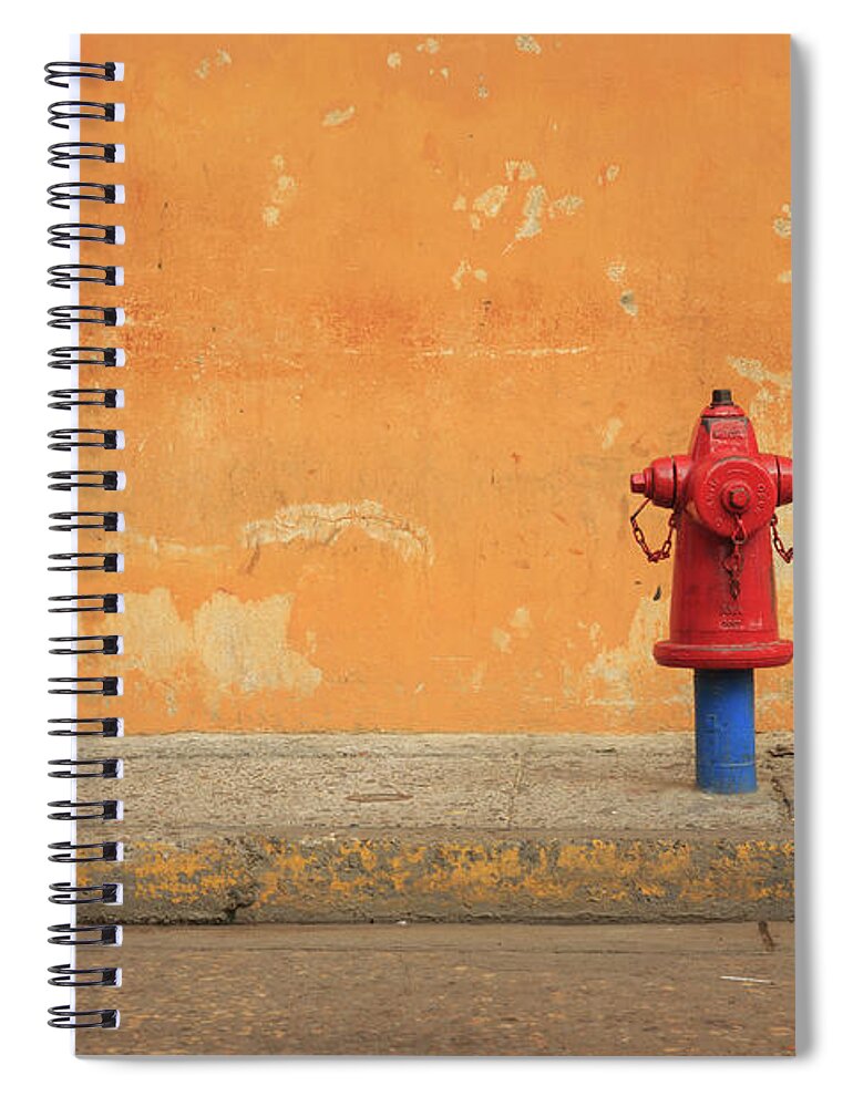 Cartagena Spiral Notebook featuring the photograph Cartagena Bolivar Colombia #3 by Tristan Quevilly