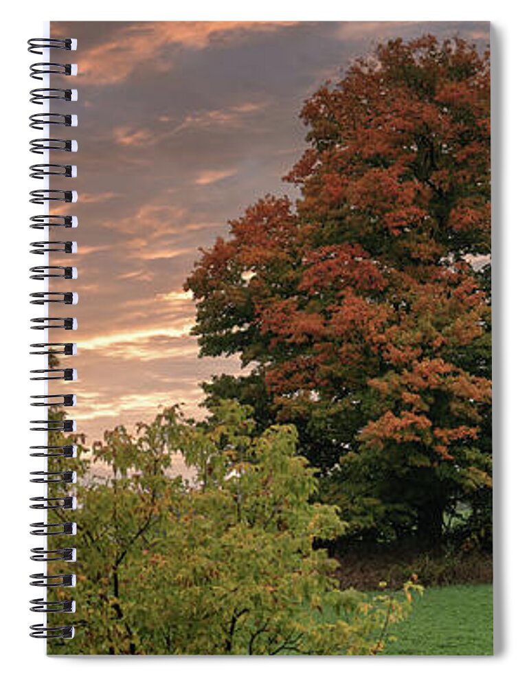 Canada Spiral Notebook featuring the photograph Fall colors #3 by Nick Mares