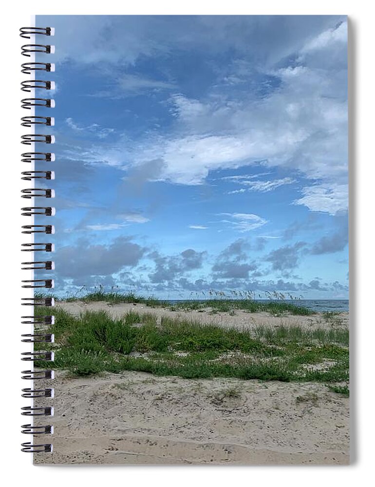  Spiral Notebook featuring the photograph OBX by Annamaria Frost