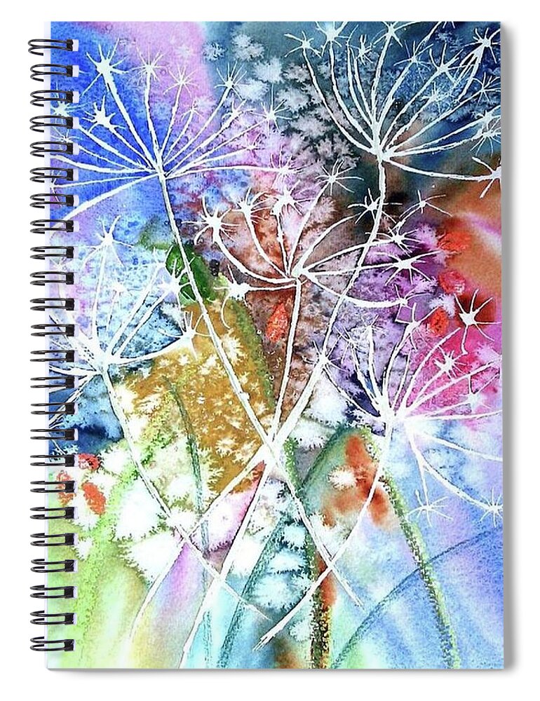 Flowers Spiral Notebook featuring the painting The Beauty Of Spring #3 by J Richey