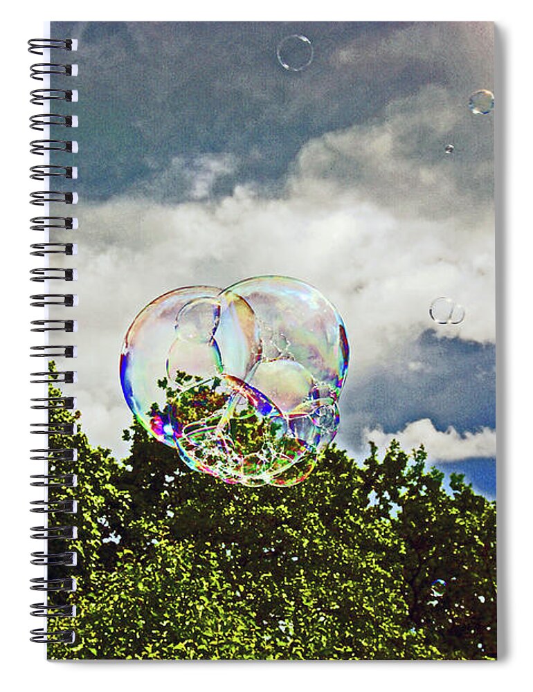 Chorley Spiral Notebook featuring the photograph 30/07/17 Chorley Flower Show. by Lachlan Main