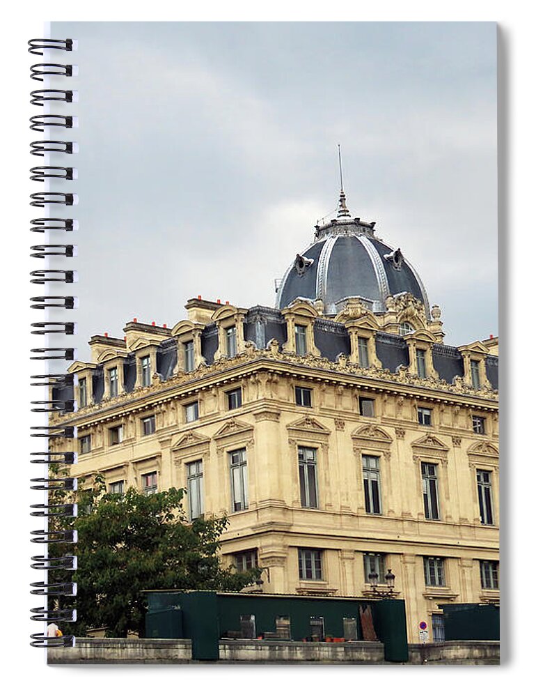 Paris Spiral Notebook featuring the photograph Paris, France #33 by Steven Spak